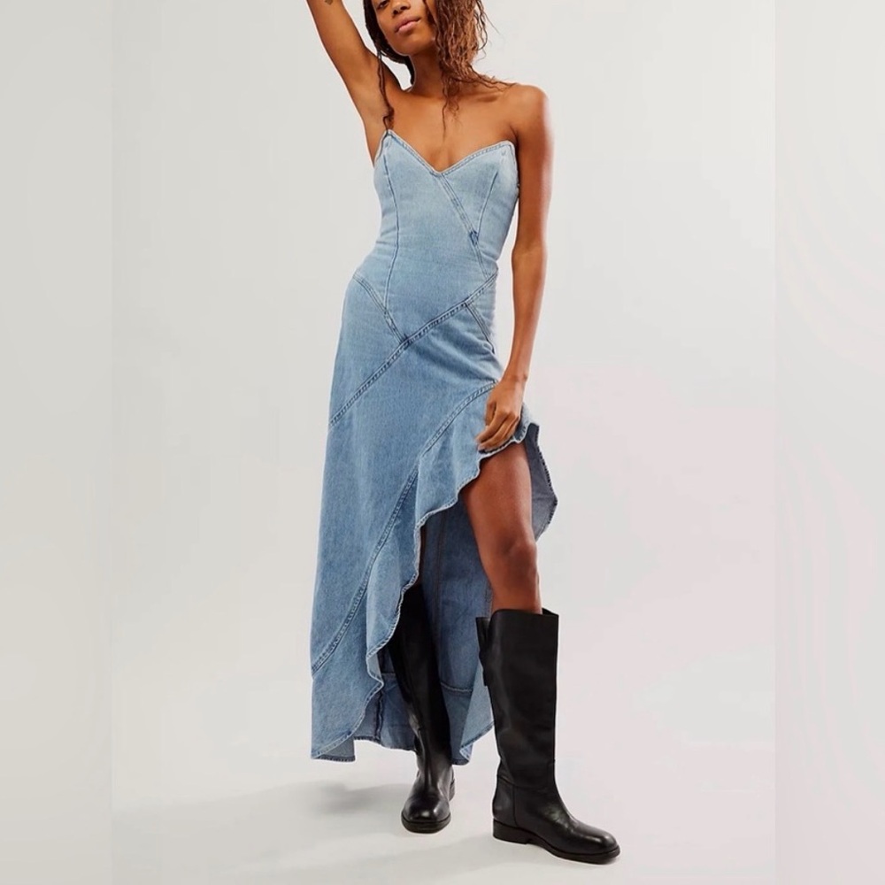 Amanda Uprichard SYMONE
DENIM DRESS